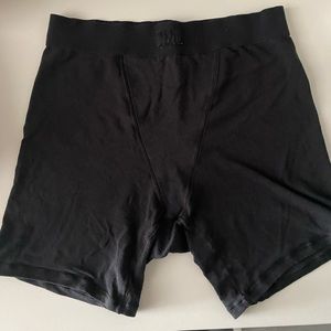 SKIMS soft lounge boxer , black , size S